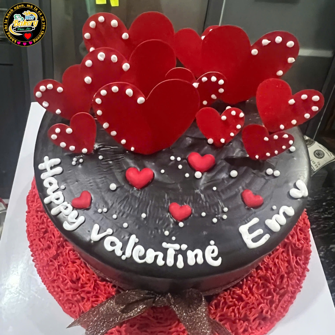 Bánh kem Valentine A5