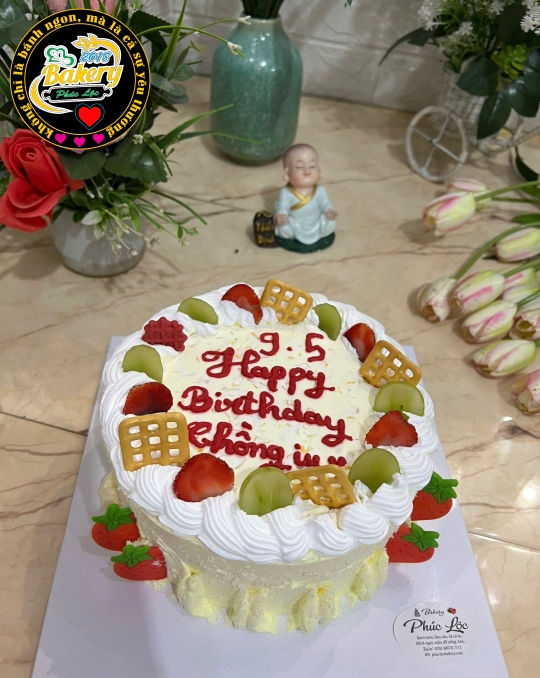 Bánh kem hiện đại A4