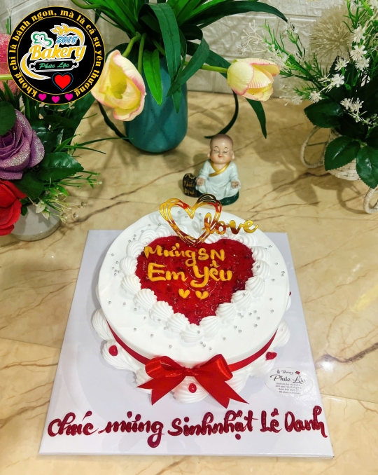 Bánh kem valentine A1